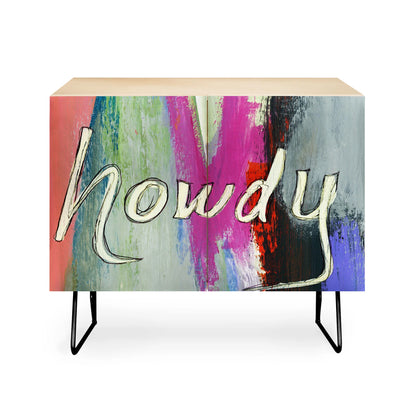 Sophia buddenhagen howdy abstract cabinet credenza