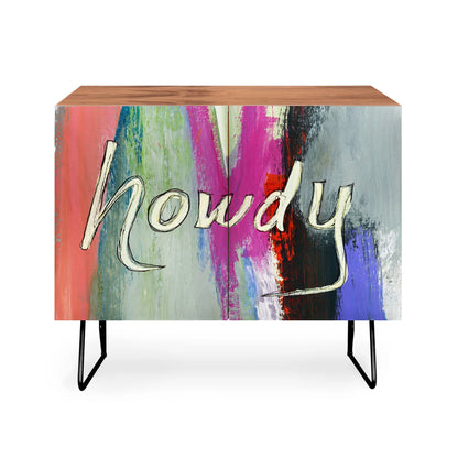 Sophia buddenhagen howdy abstract cabinet credenza