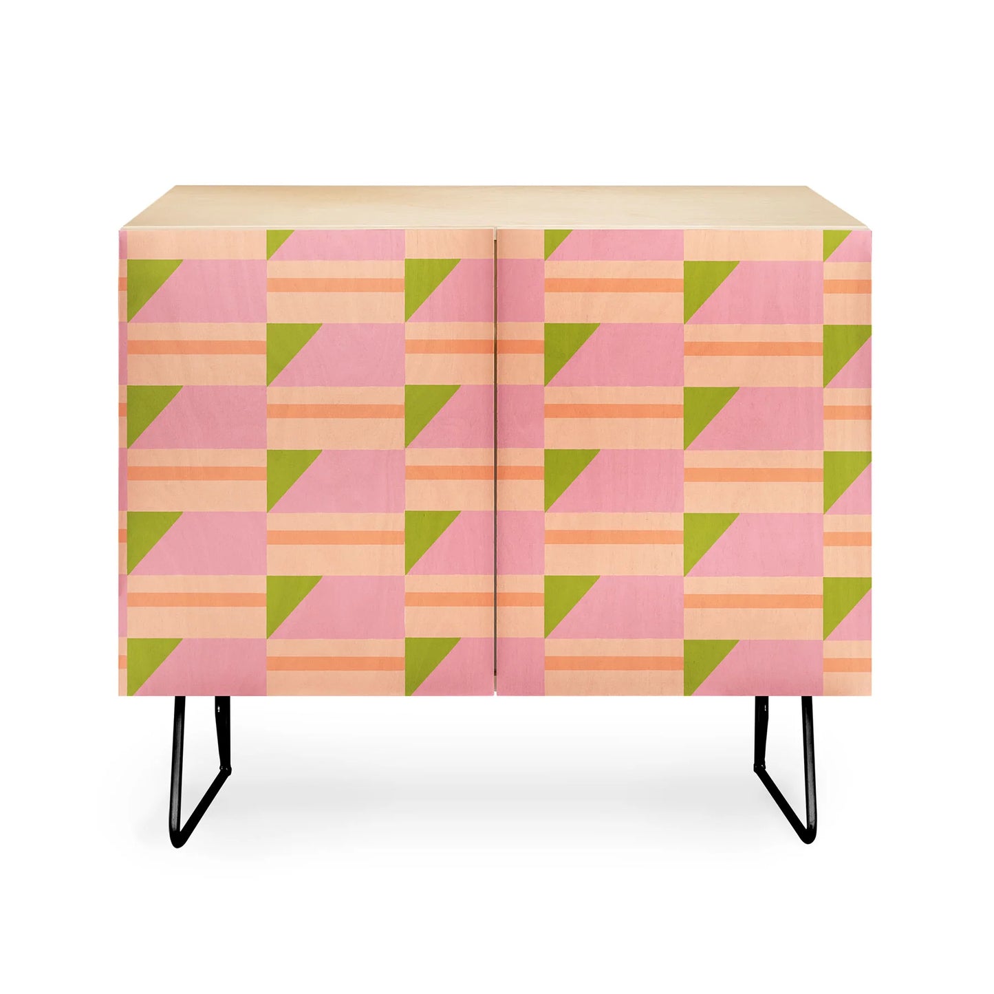 Sunshine canteen pink hour cabinet credenza