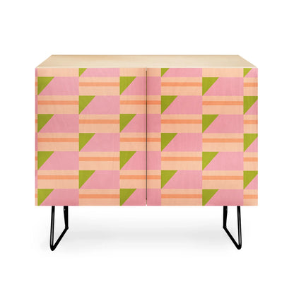 Sunshine canteen pink hour cabinet credenza