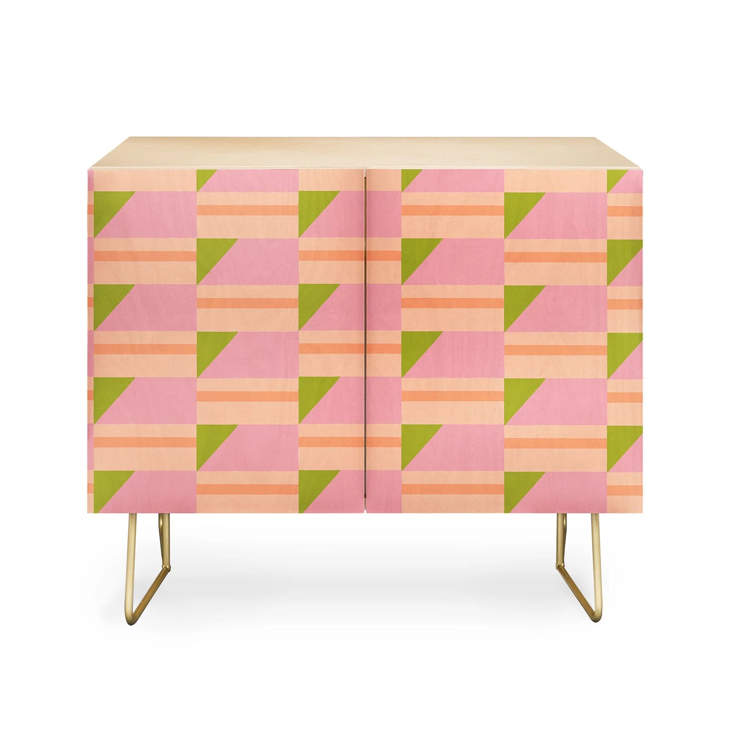 Sunshine canteen pink hour cabinet credenza
