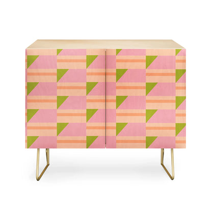 Sunshine canteen pink hour cabinet credenza