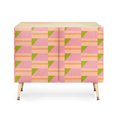 Sunshine canteen pink hour cabinet credenza
