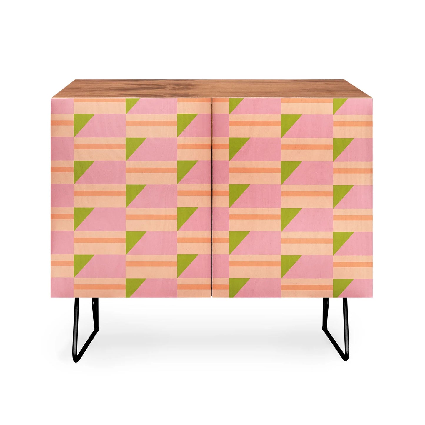 Sunshine canteen pink hour cabinet credenza