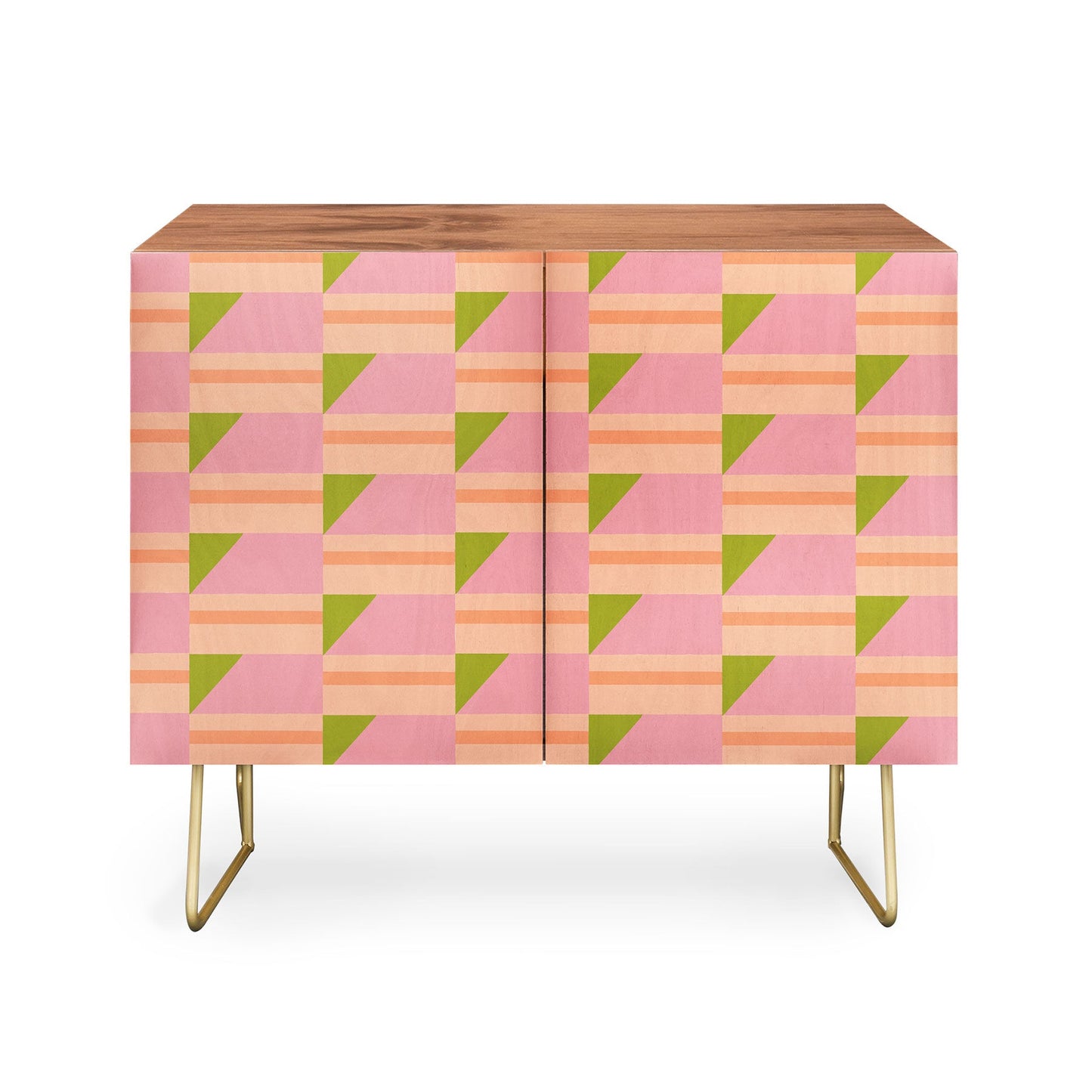 Sunshine canteen pink hour cabinet credenza