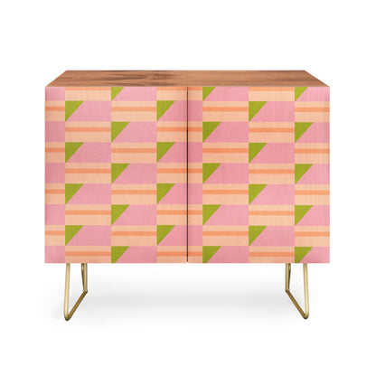 Sunshine canteen pink hour cabinet credenza