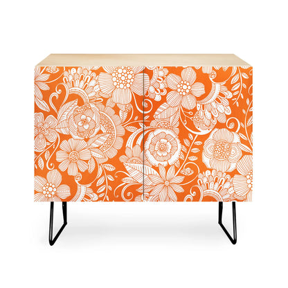 Valentina ramos lola in orange cabinet credenza