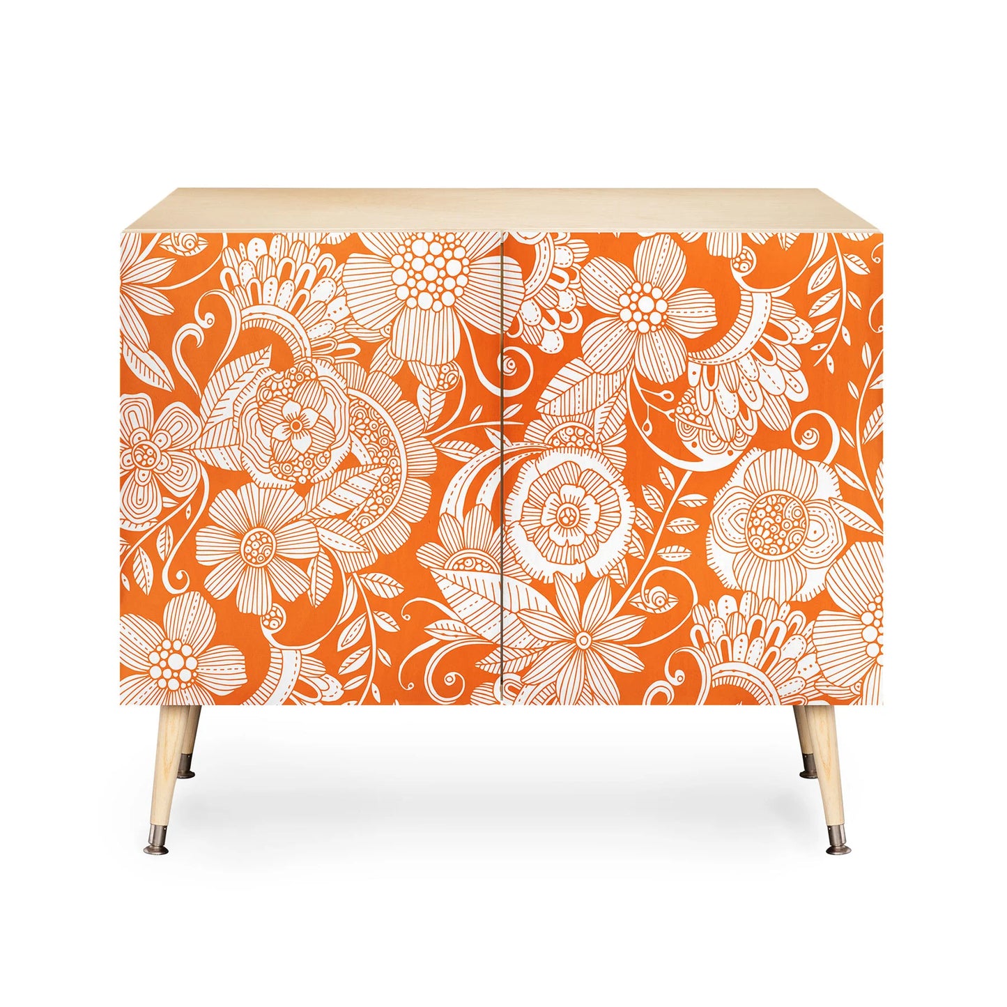 Valentina ramos lola in orange cabinet credenza