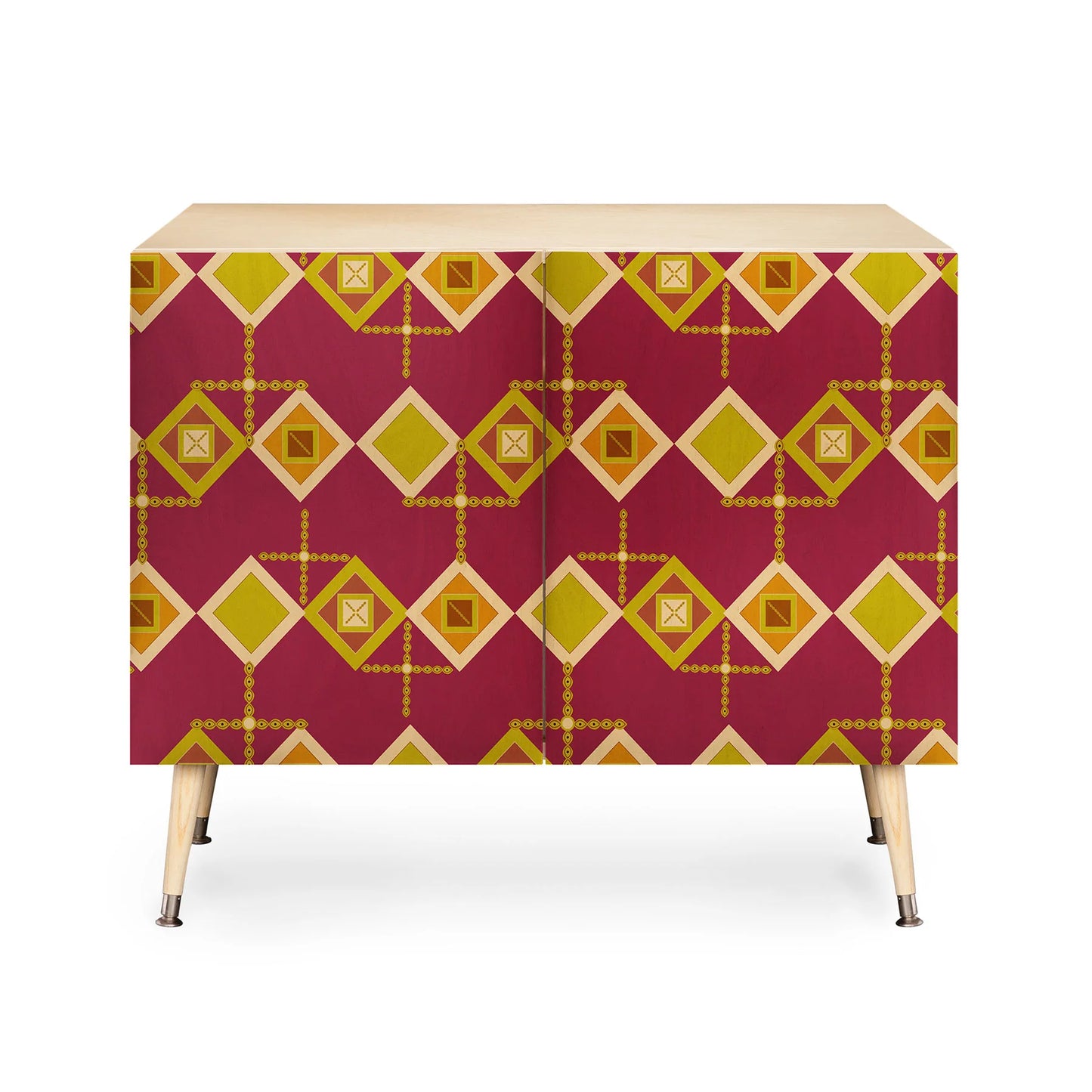 Viviana gonzalez geometric vibes cabinet credenza