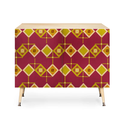 Viviana gonzalez geometric vibes cabinet credenza