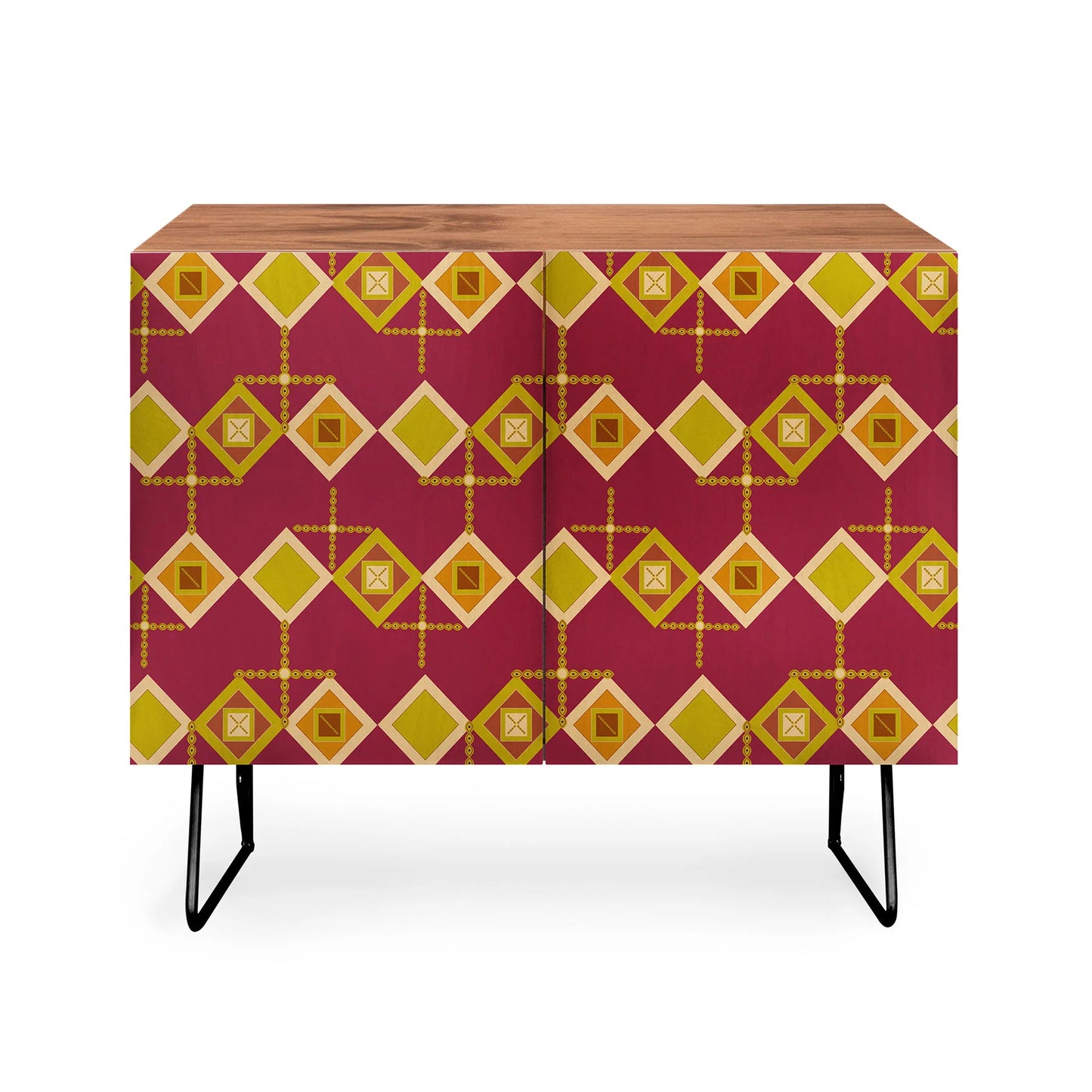 Viviana gonzalez geometric vibes cabinet credenza