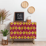 Viviana gonzalez geometric vibes cabinet credenza