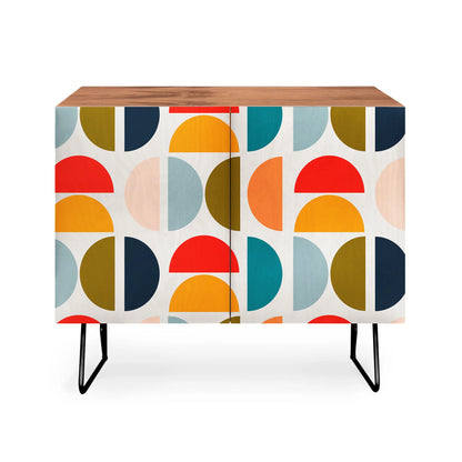  Viviana gonzalez mid century geometric cabinet