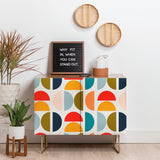  Viviana gonzalez mid century geometric cabinet