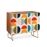  Viviana gonzalez mid century geometric cabinet