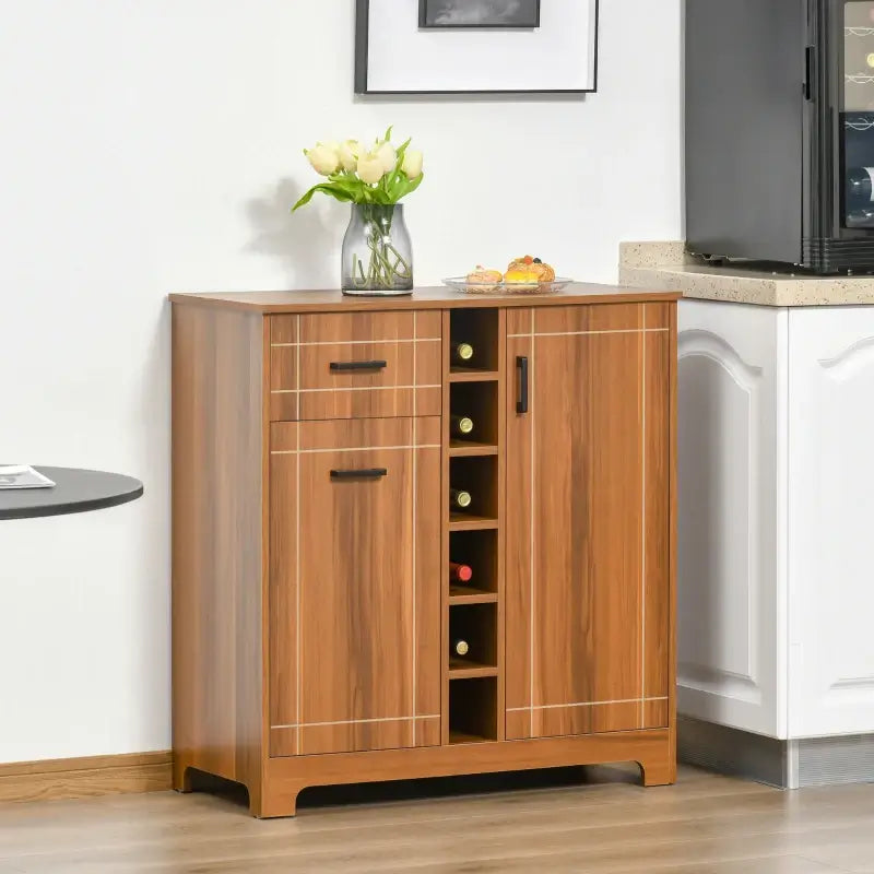 Aosom HOMCOM Retro Wine Cabinet for 6 Bottles