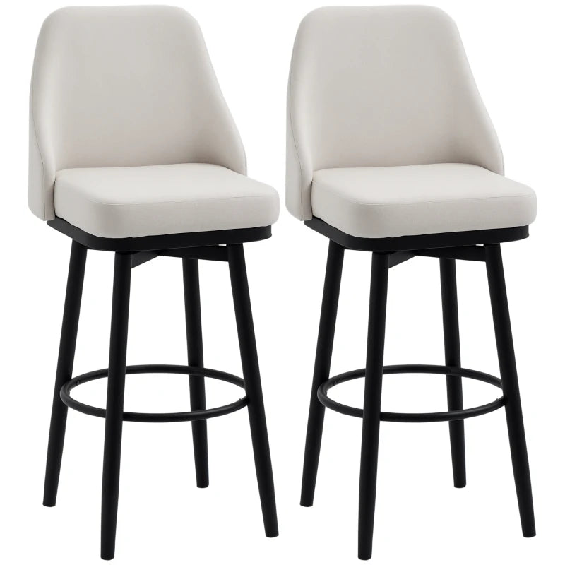 HOMCOM Modern Bar Stools
