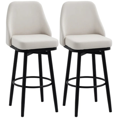 HOMCOM Modern Bar Stools